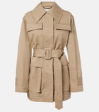 Joseph Shama cotton trench coat