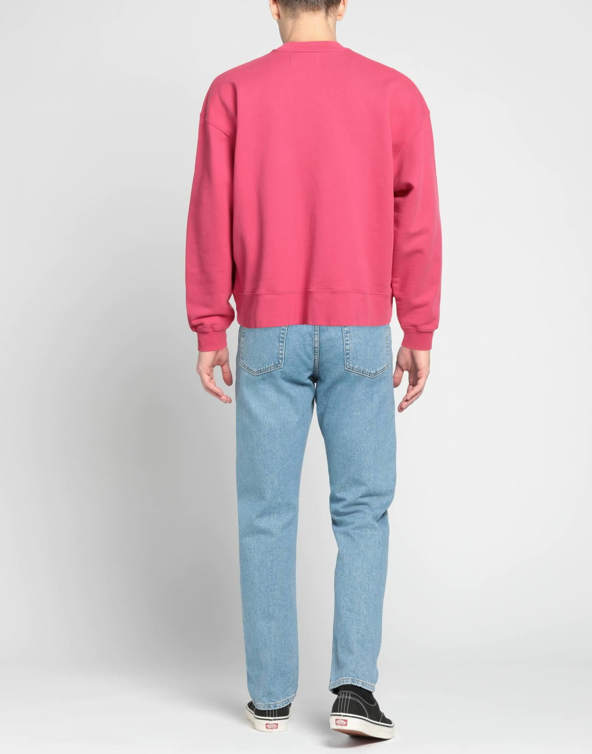 Bonsai Mens Sweatshirt Fuchsia