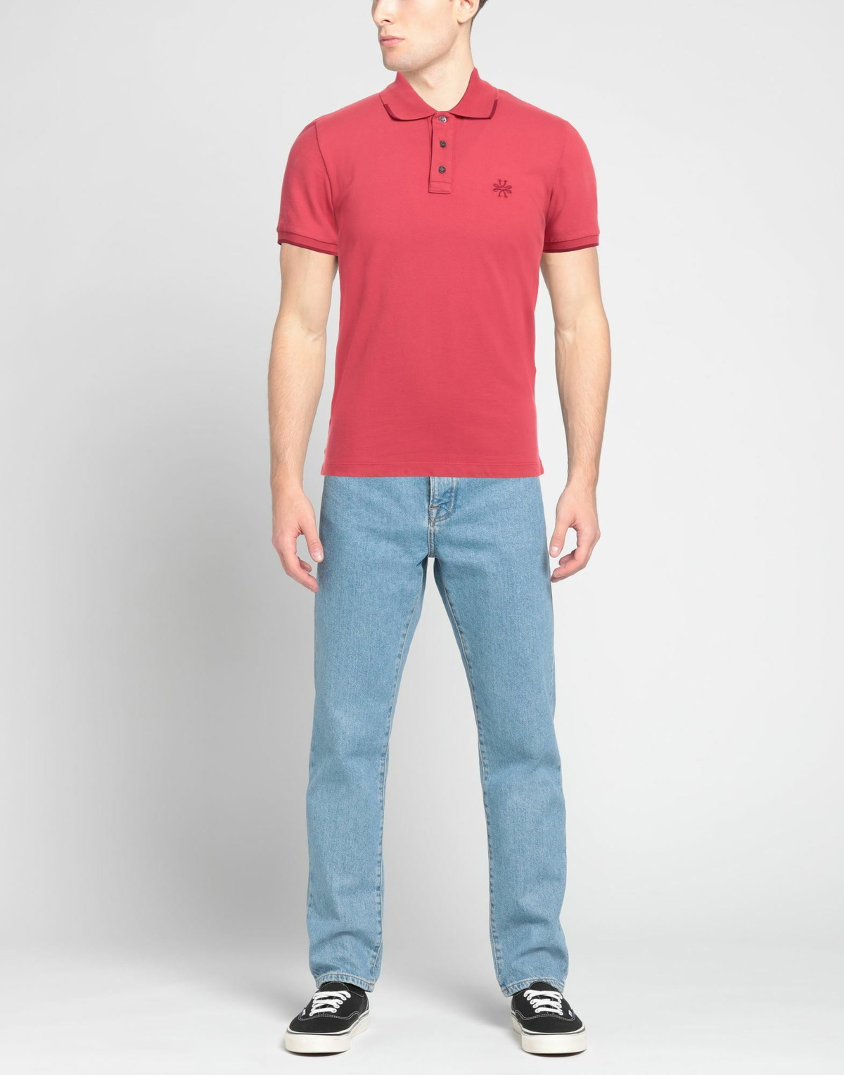 Jacob Cohёn Mens Polo shirt in Red