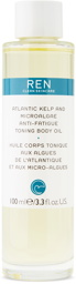 Ren Clean Skincare Atlantic Kelp & Microalgae Anti-Fatigue Toning Body Oil, 100 mL