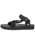 Suicoke Men's Depa-2Cab-Eco Sneakers in Black