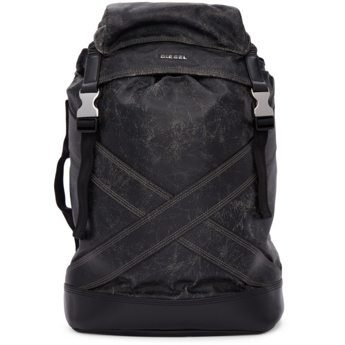 Photo: Diesel Black L-Blaid Ranner Backpack