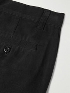 A.P.C. - Lawrence Straight-Leg Cotton-Twill Chinos - Black