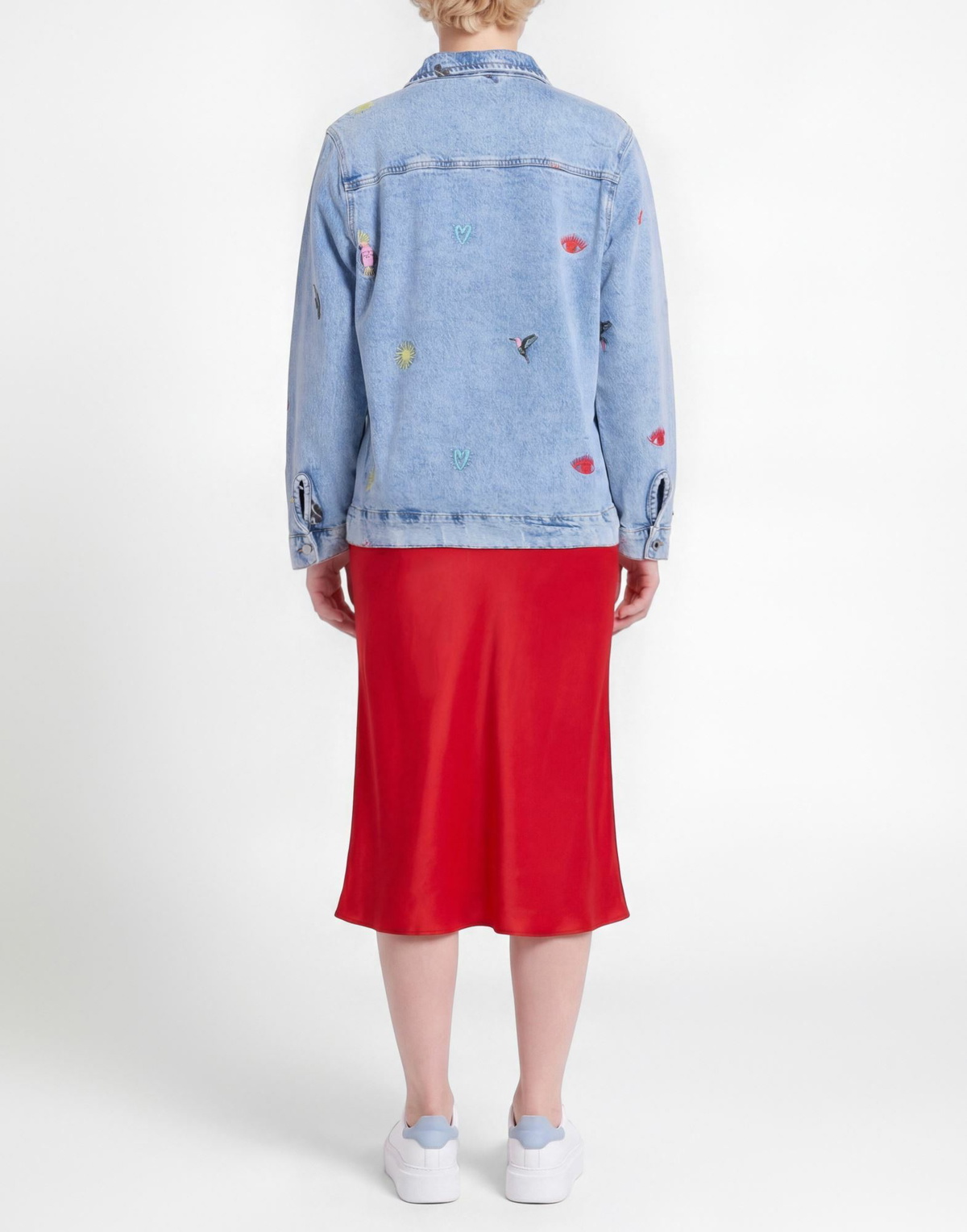 Pieces Womens Denim outerwear in Blue