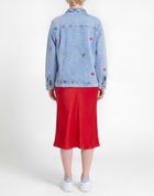 Pieces Womens Denim outerwear in Blue