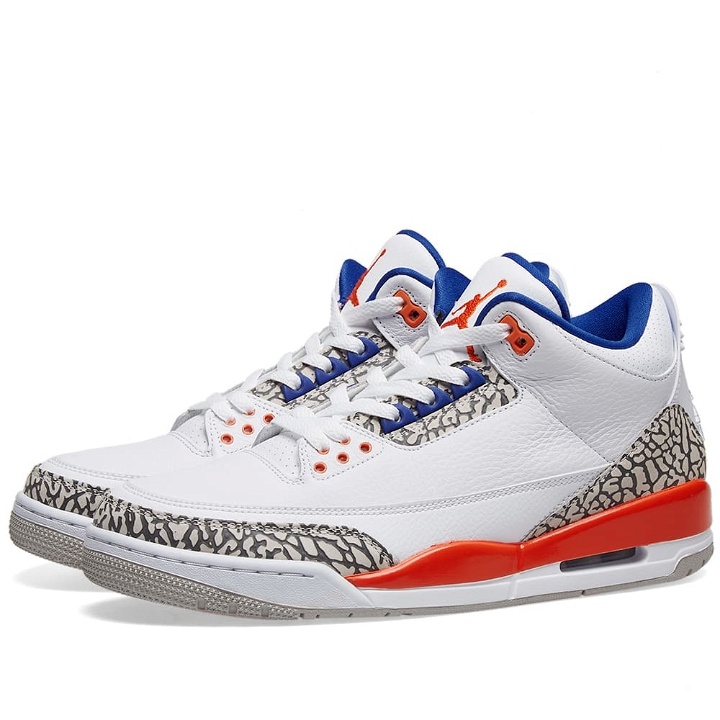 Photo: Nike Air Jordan III Retro 'Knicks'