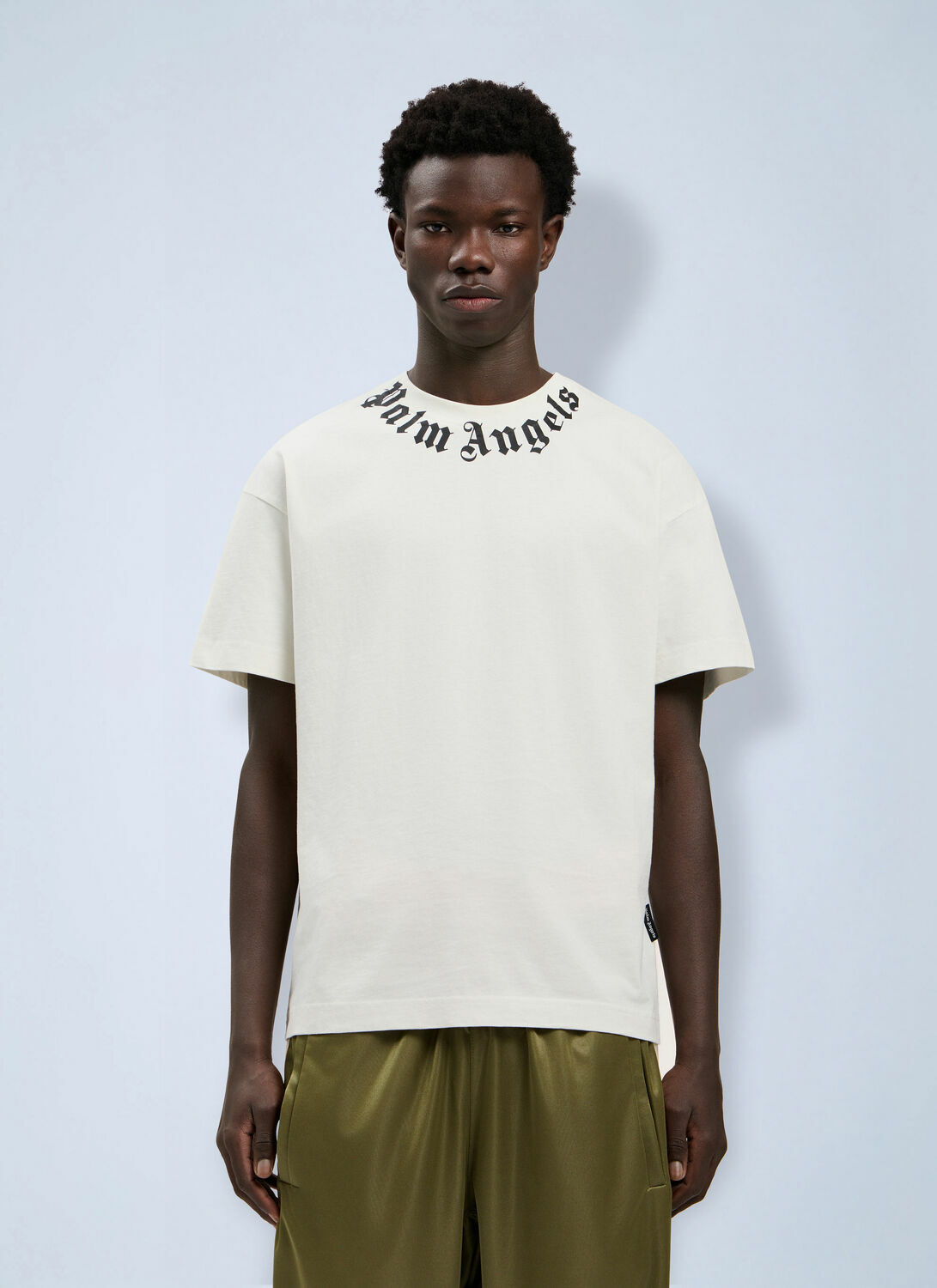 Palm Angels Neck Logo T-Shirt