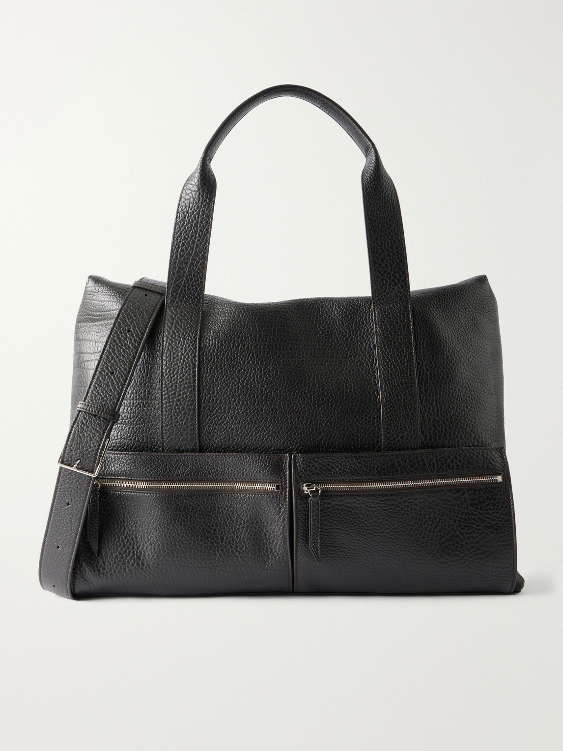 Métier - Racer 53 Full-Grain Leather Tote Bag