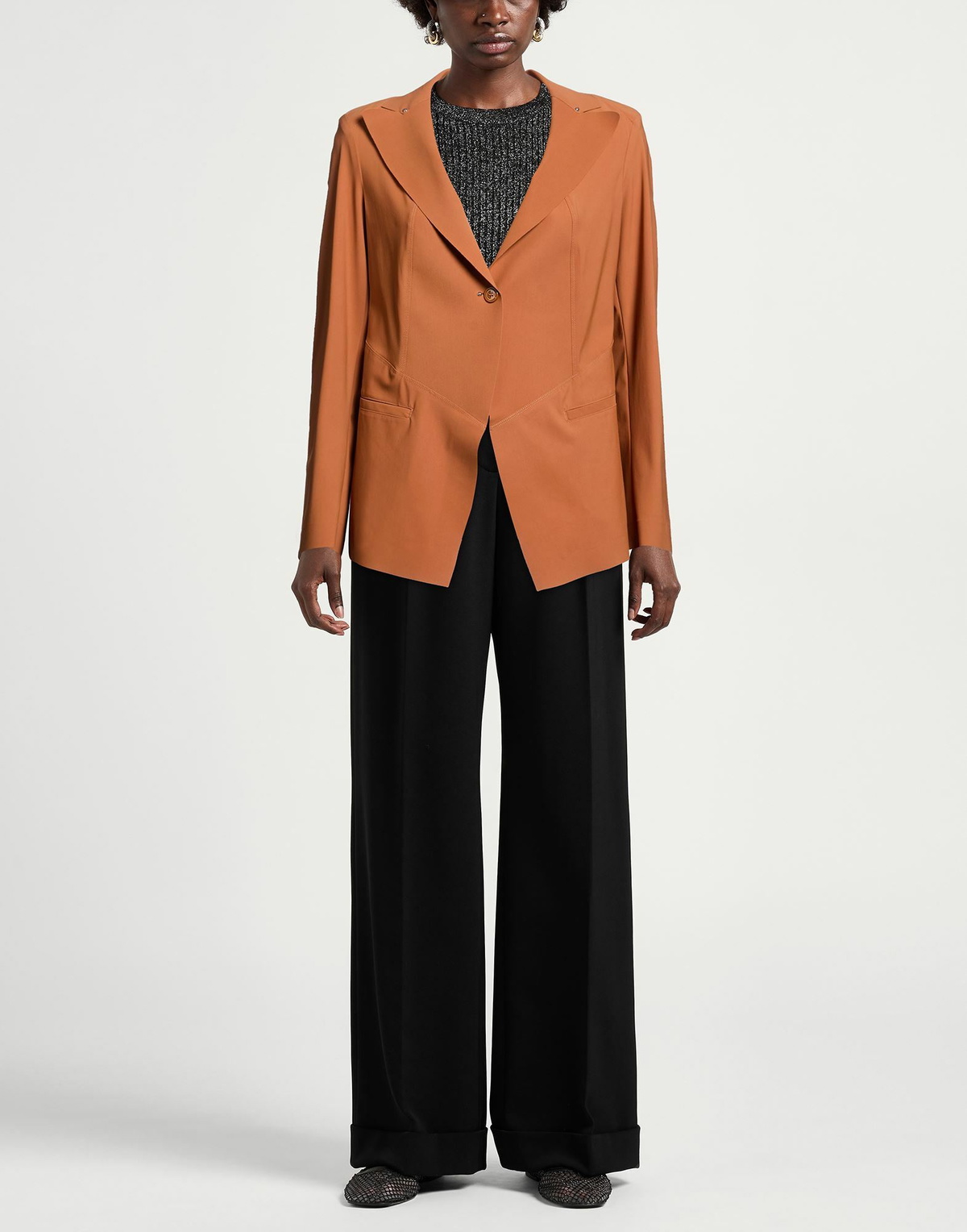 High Womens Blazer Tan