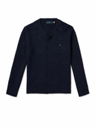 Polo Ralph Lauren - Camp-Collar Cotton-Jersey Shirt - Blue
