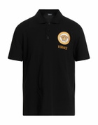 Versace Mens Polo shirt in Black