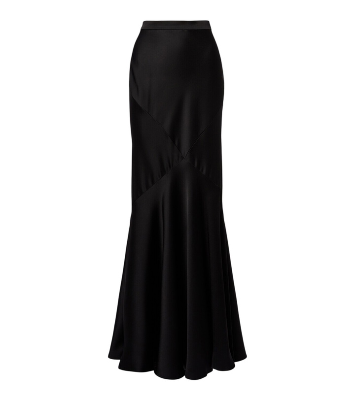 Photo: Max Mara Acerbo satin maxi skirt