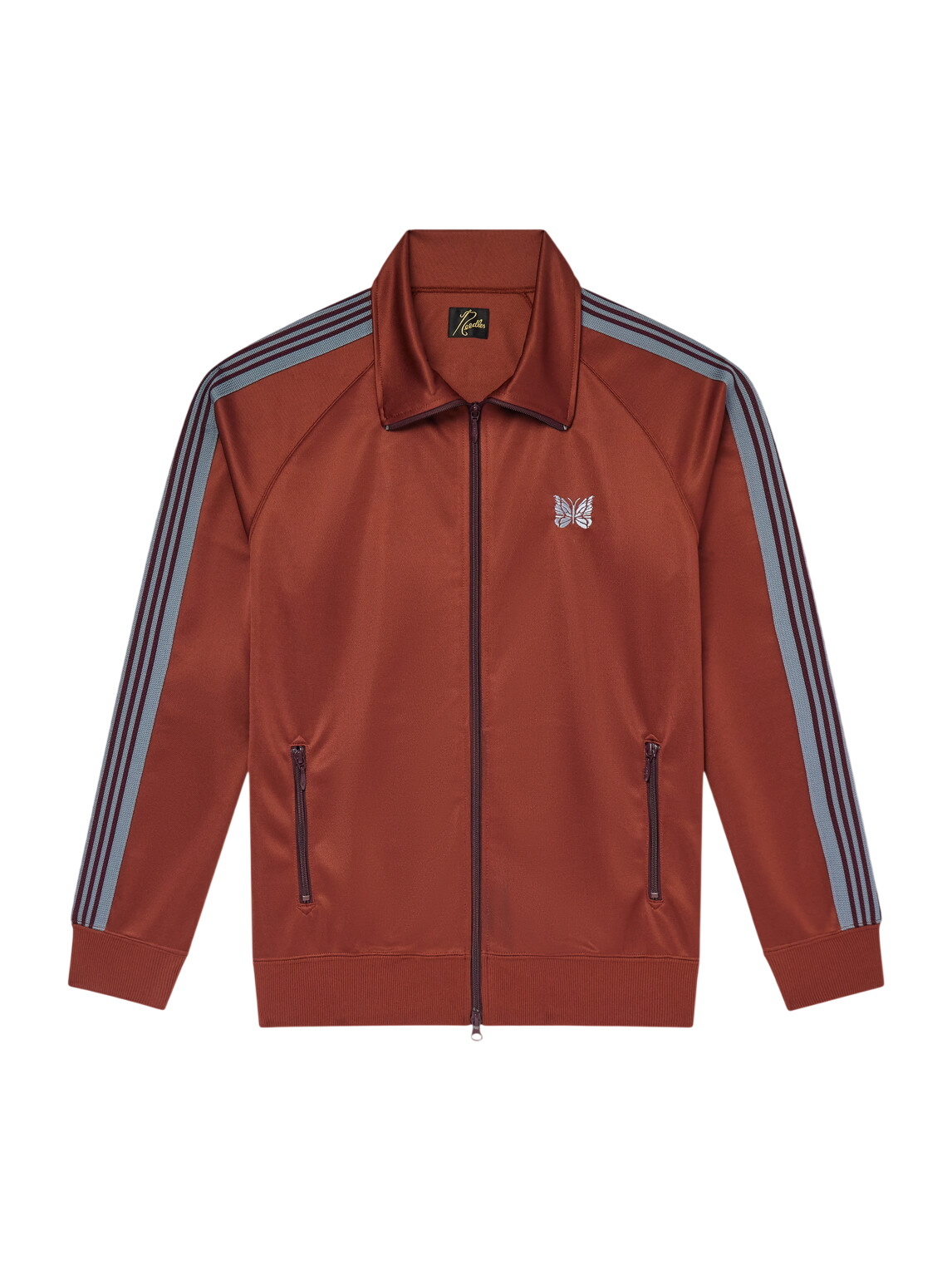 Needles Black Dry Twill Run-Up Jacket Needles