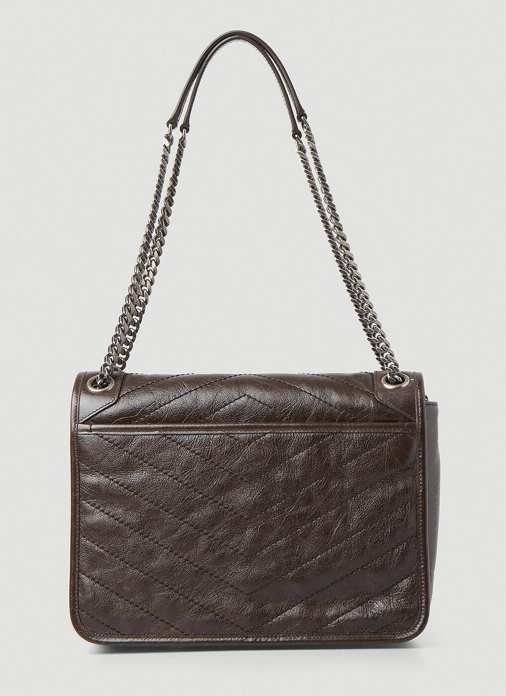 Saint Laurent - Niki Medium Shoulder Bag in Brown Saint Laurent