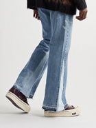 Gallery Dept. - 90210 La Flare Slim-Fit Frayed Jeans - Blue