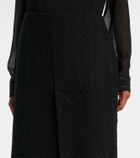 Gucci Wool-blend tweed midi skirt