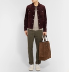 TOM FORD - Mulberry Silk and Mohair-Blend Sweater - Neutrals