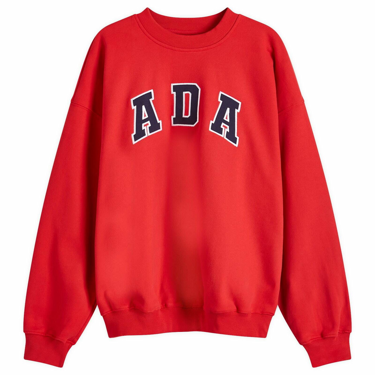 Adanola Women's ADA Oversized Sweatshirt in Red