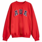 Adanola Women's ADA Oversized Sweatshirt in Red