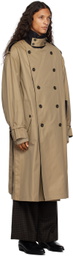 stein Beige Oversized Trench Coat