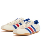 Adidas Tokyo Sneaker in Cream White/Team Royal Blue/Gum