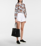 Jimmy Choo - Nine2Five Medium croc-effect leather tote
