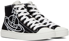 Vivienne Westwood Black Plimsoll Sneakers