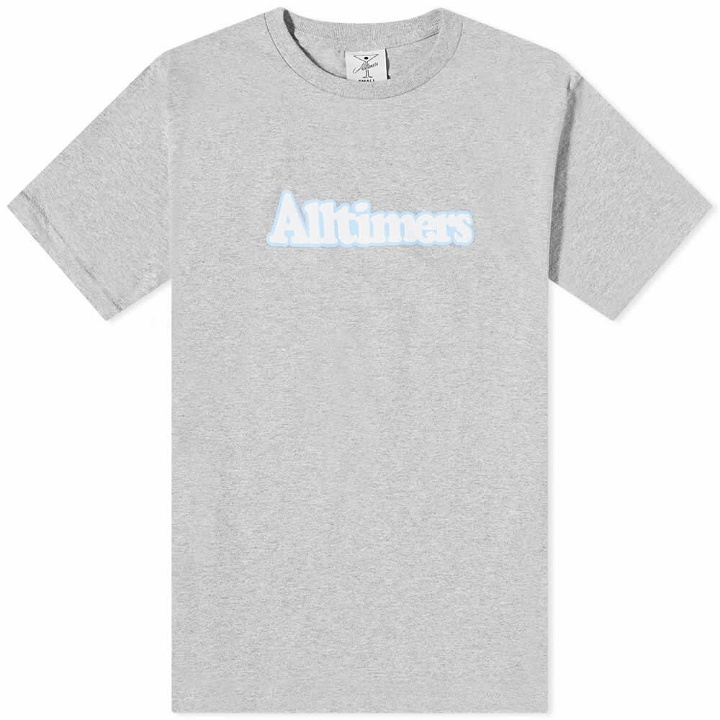 Photo: Alltimers Men's Broadway T-Shirt in Heather Grey