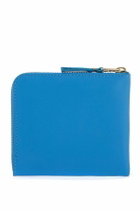 COMME DES GARCONS WALLET zip around wallet portfolio Light blue