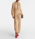 Ferragamo Cutout draped blouse