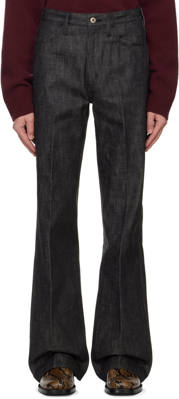 Photo: KOZABURO Black Dapper Jeans