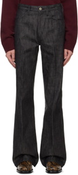 KOZABURO Black Dapper Jeans