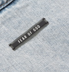 Fear of God - Oversized Layered Denim Shirt - Blue