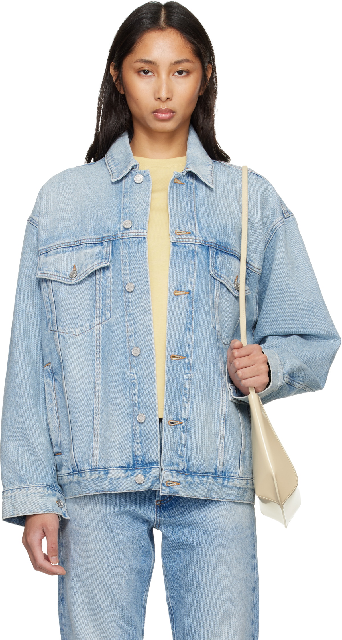 AGOLDE Blue Evin Denim Jacket
