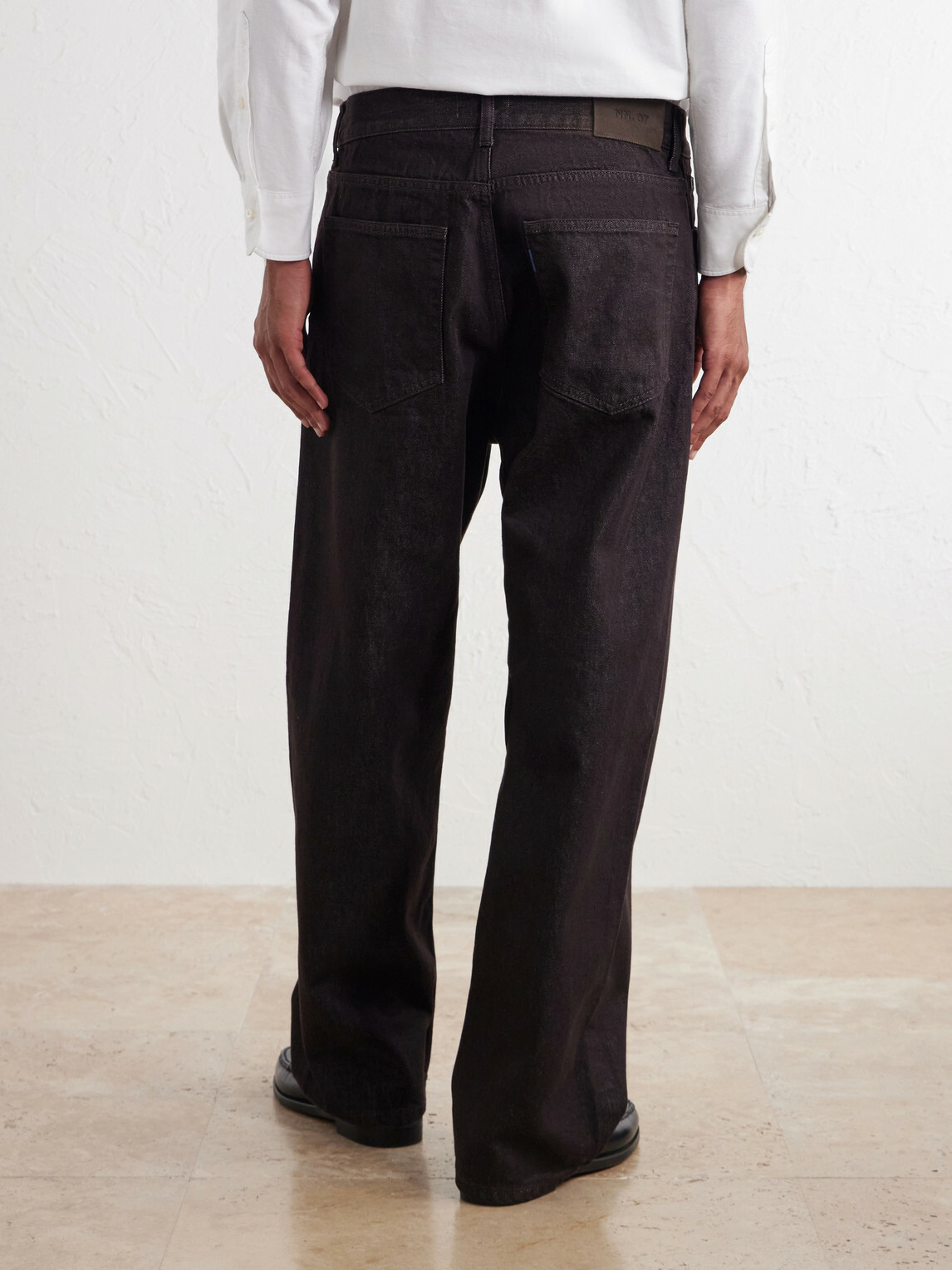 NN07 - Ross 10069 Straight-Leg Organic and Recycled Jeans - Brown