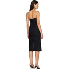 ANINE BING Black Tyla Midi Dress
