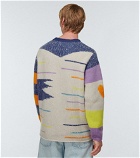 The Elder Statesman - Love N Stripes cashmere sweater