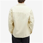 Foret Men's Heyday Corduroy Overshirt in Cream