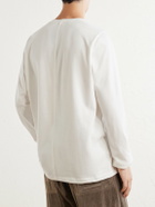 Rick Owens - Crewneck Cotton-Jersey Shirt - White