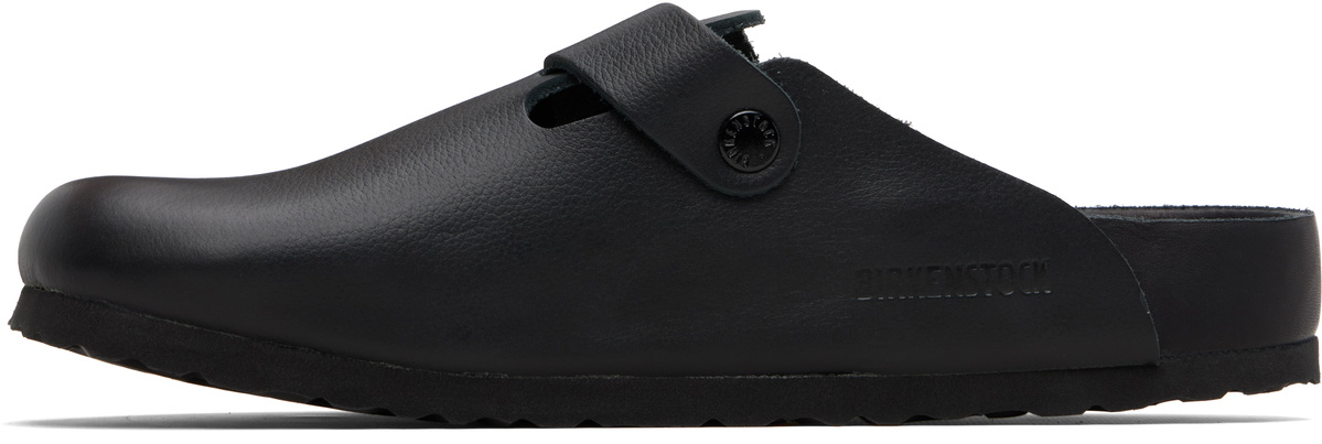 Birkenstock Black Narrow Boston Slip-on Loafers