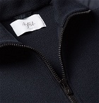Aztech Mountain - Bear Paw Quilted Shell and Merino Wool Jacket - Navy
