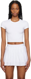 Alo White Finesse Top