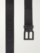 Balenciaga - 4cm Leather Belt - Black