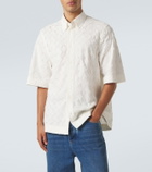 Bottega Veneta Intrecciato cotton poplin shirt