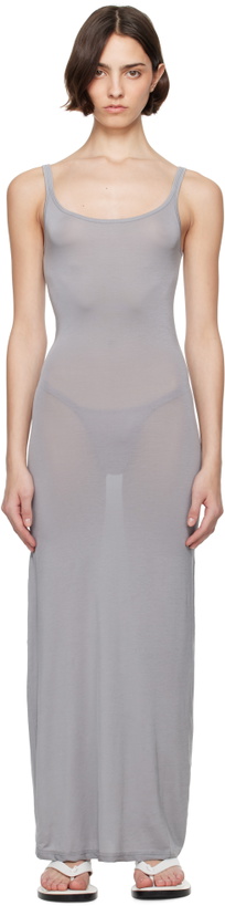 Photo: CDLP Gray Lightweight Tank Maxi Dress