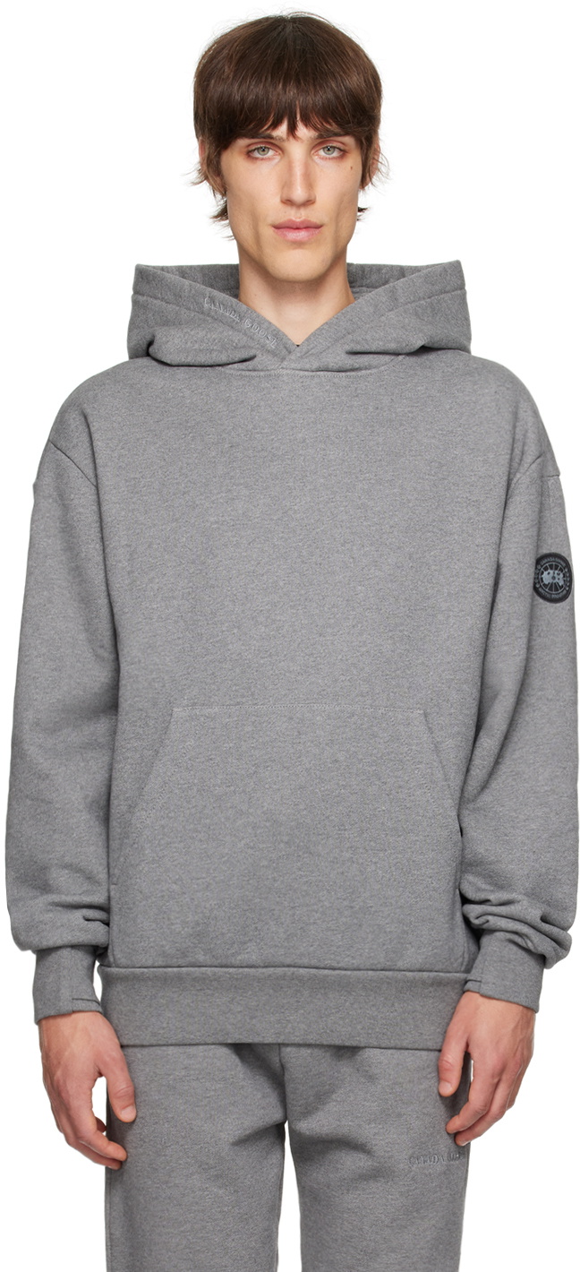 Canada Goose Gray Tobermory Heavyweight Hoodie Canada Goose
