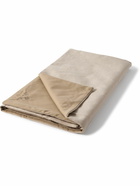 Loro Piana - My Doggie Walt Cotton-Twill, Canvas and Leather Travel Blanket