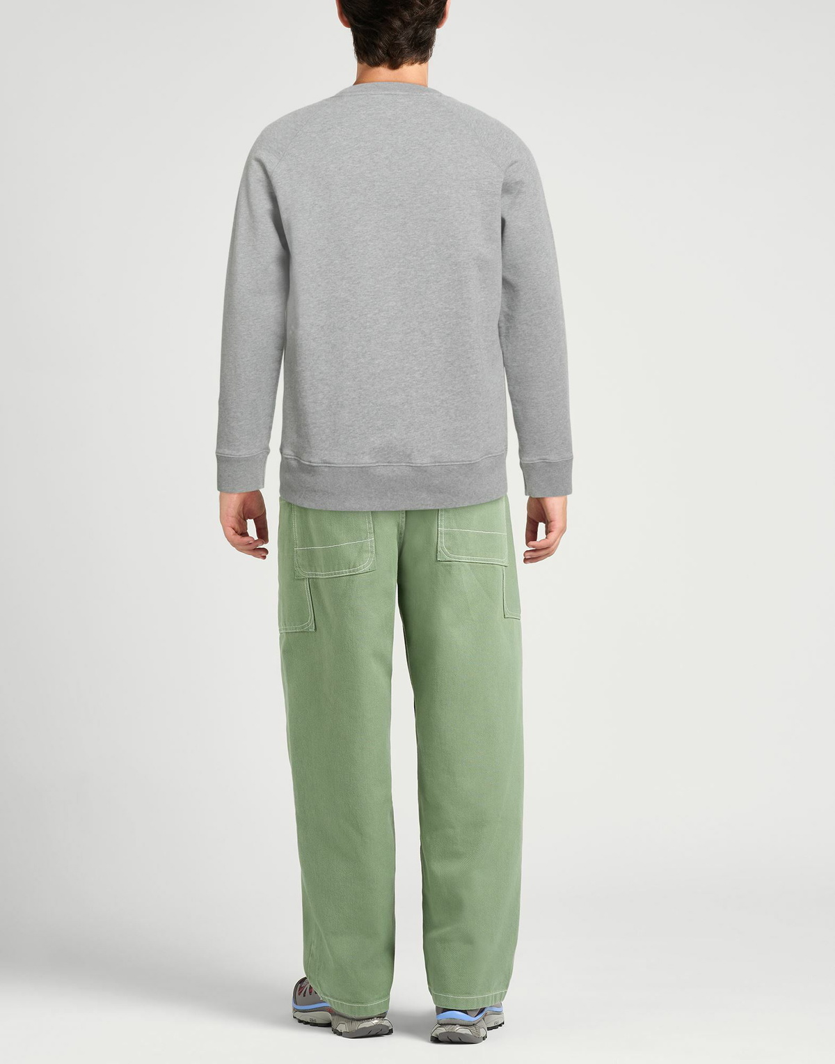 Maison Kitsuné Mens Sweatshirt in Grey