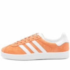 Adidas Men's Gazelle 85 Sneakers in White/Core Black