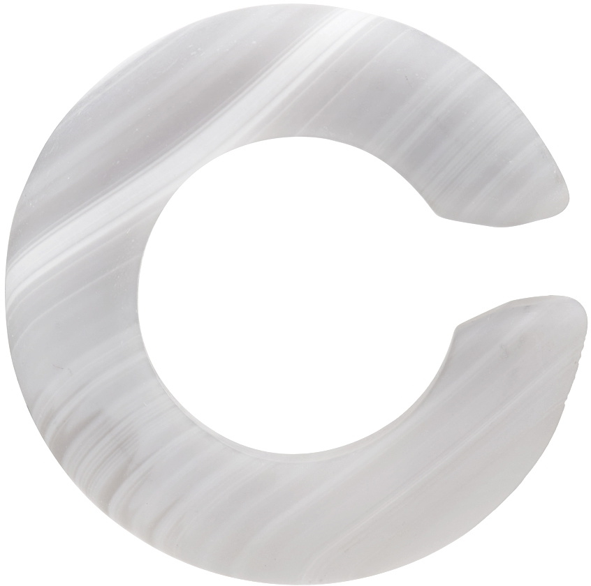 RÄTHEL & WOLF White Agate Edgar Single Ear Cuff